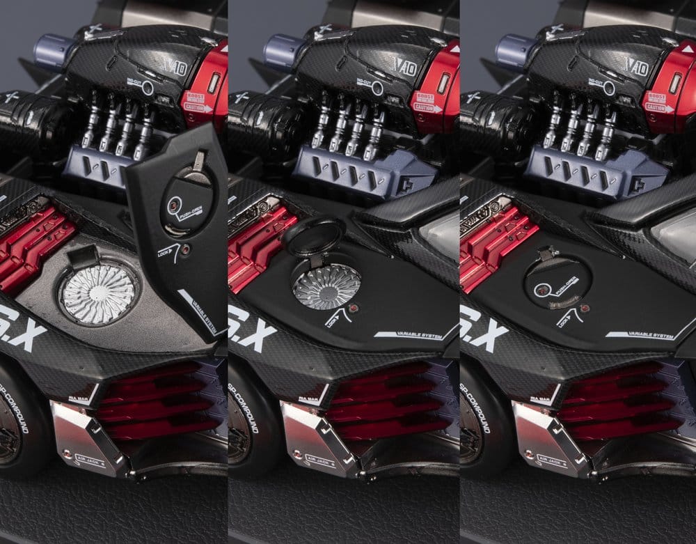 Future GPX Cyber Formula Vehículo Variable Action Hi-SPEC United Asurada G.S.X RS SIREN 26 cm
