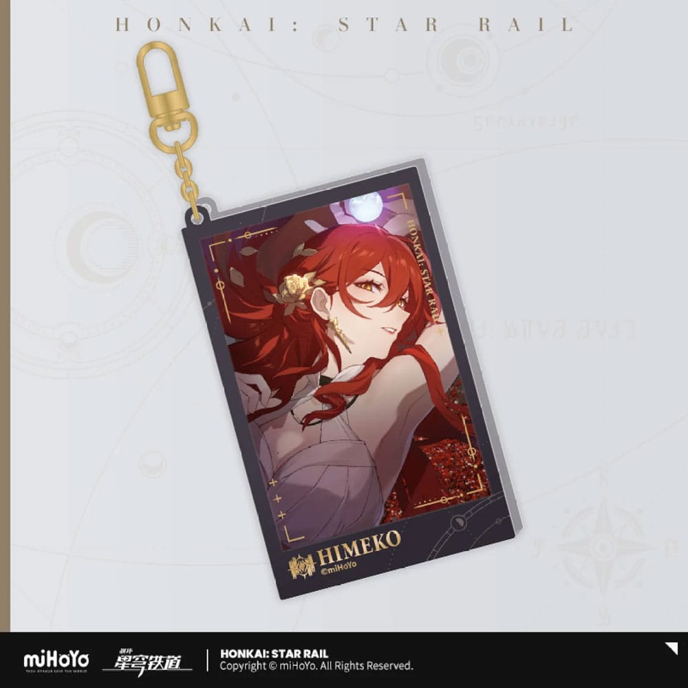 Honkai: Star Rail Llavero Countdown Departure Series Himeko Glitter 9 cm - Z POP Toys