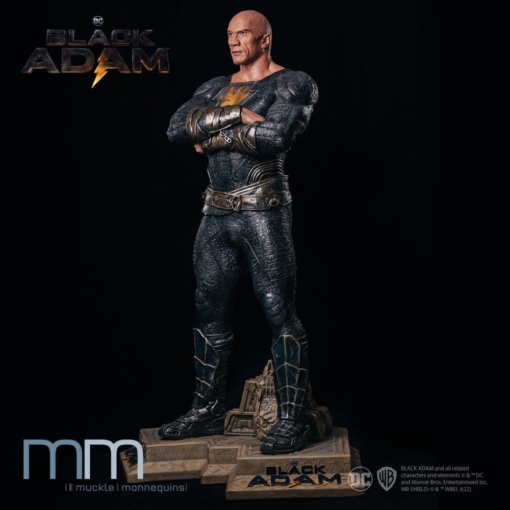 Black Adam Estatua tamaño real Black Adam 211 cm