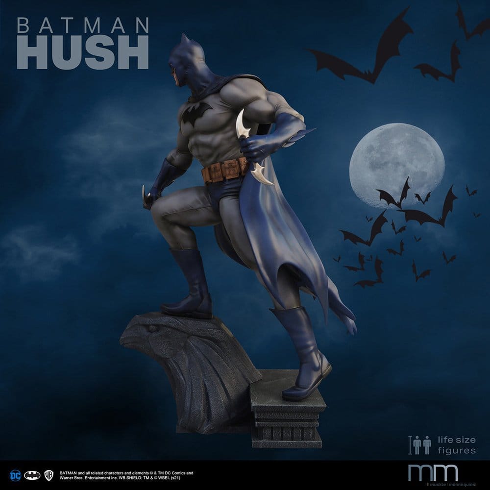 Batman Hush Estatua tamaño real Batman 226 cm
