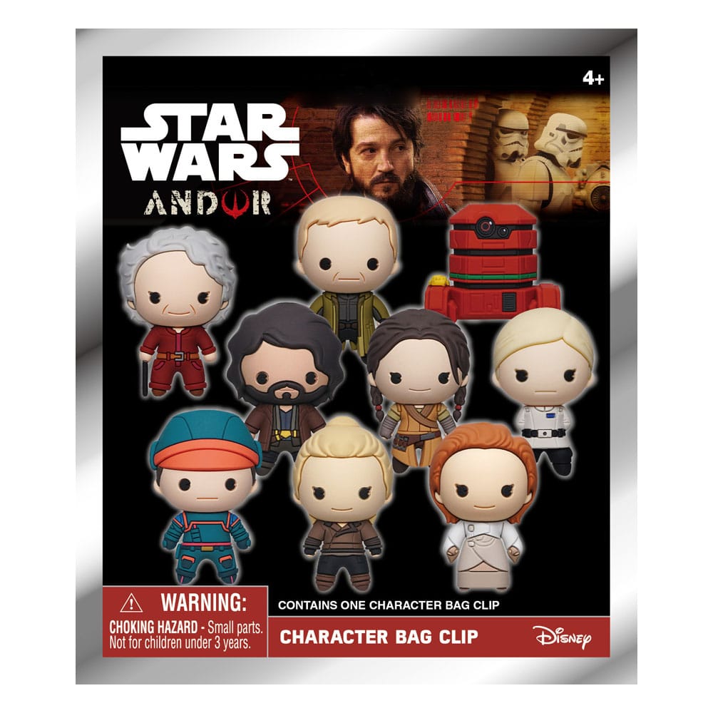 Star Wars 3D Colgantes Peluche Expositor Andor (24)