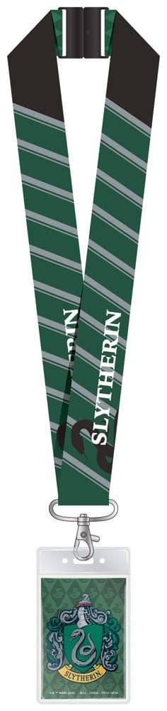 Harry Potter Cordón de lujo con tarjetero Slytherin