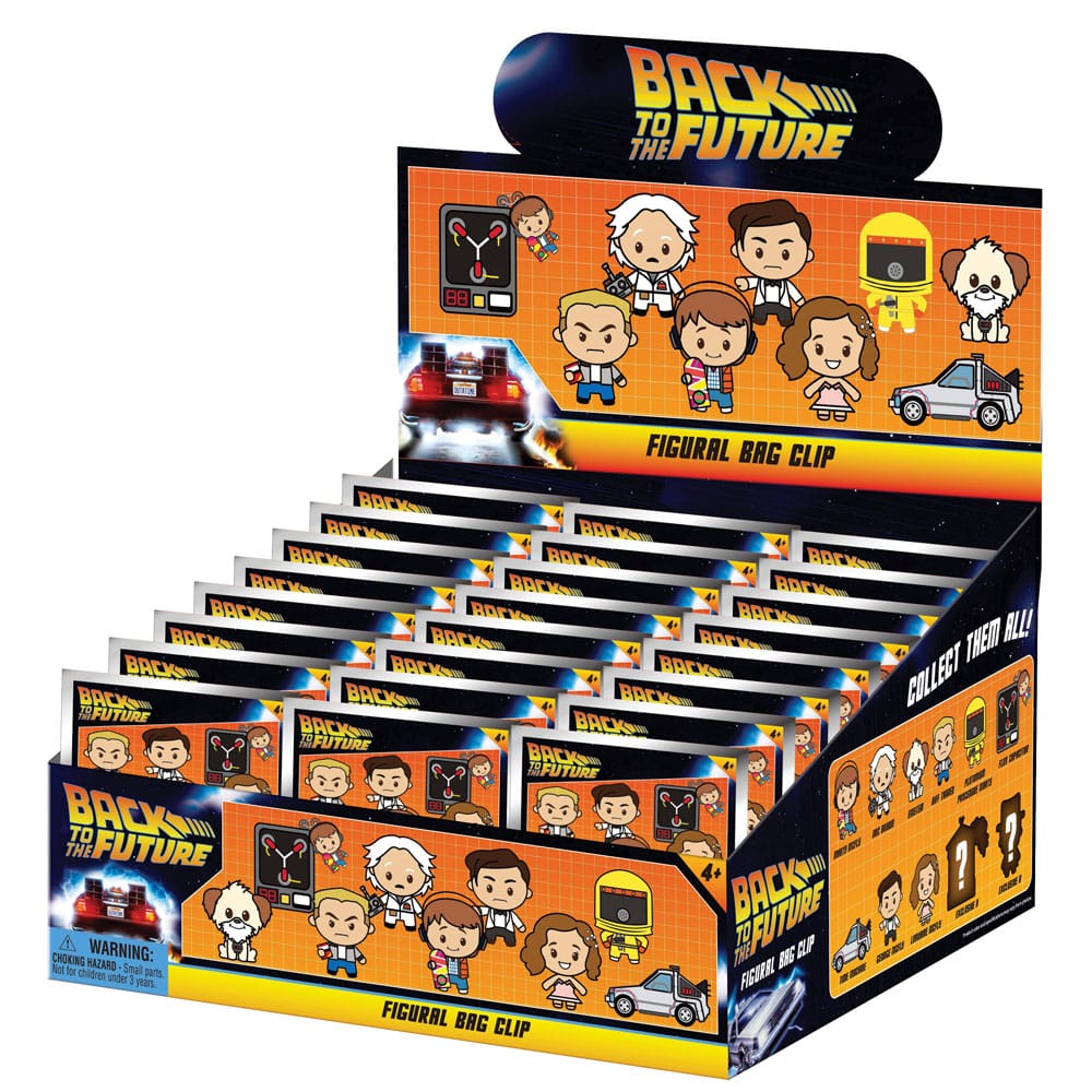 Regreso al Futuro Colgantes PVC 3D 40th Anniversary Series 1 (24) - Z POP Toys