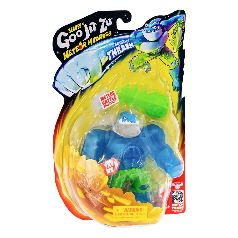 Heroes of Goo Jit Zu Meteor Madness Figura elástica Thrash 12 cm
