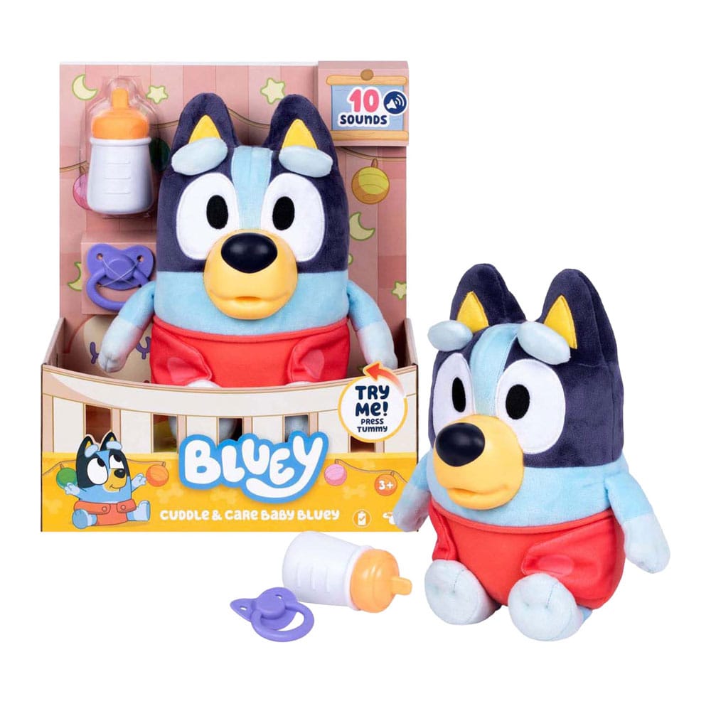 Bluey Interactivo Peluche Baby Bluey 30 cm - Z POP Toys