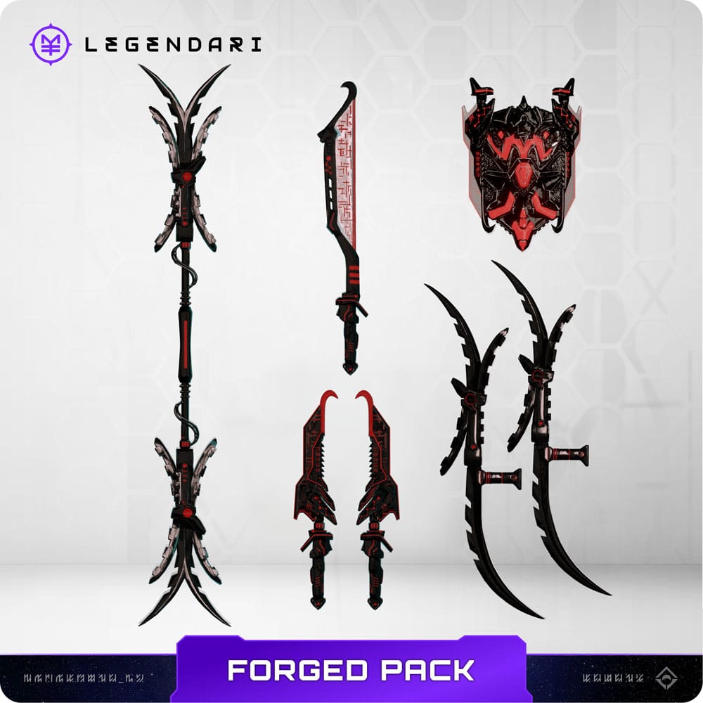 Legendari Accesorios Forged Weapons Pack - Z POP Toys
