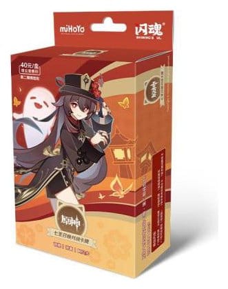Genshin Impact Juego de Cartas Coleccionables - Pre-Build Starter Deck 08 - Hu Tao - Series 2 *Edición China*