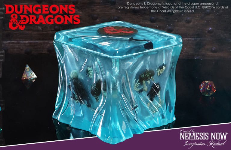 Dungeons & Dragons Vaso de dados Gelatinous Cube 11 cm