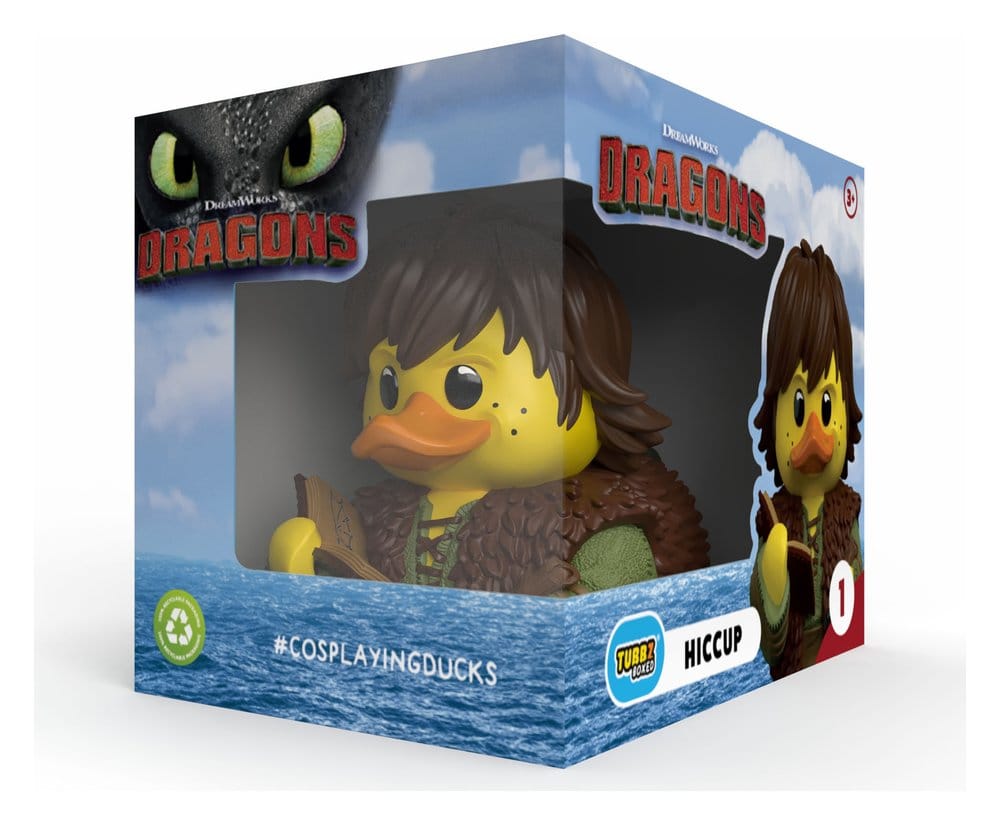 Cómo entrenar a tu dragón Tubbz Figura PVC Hiccup
