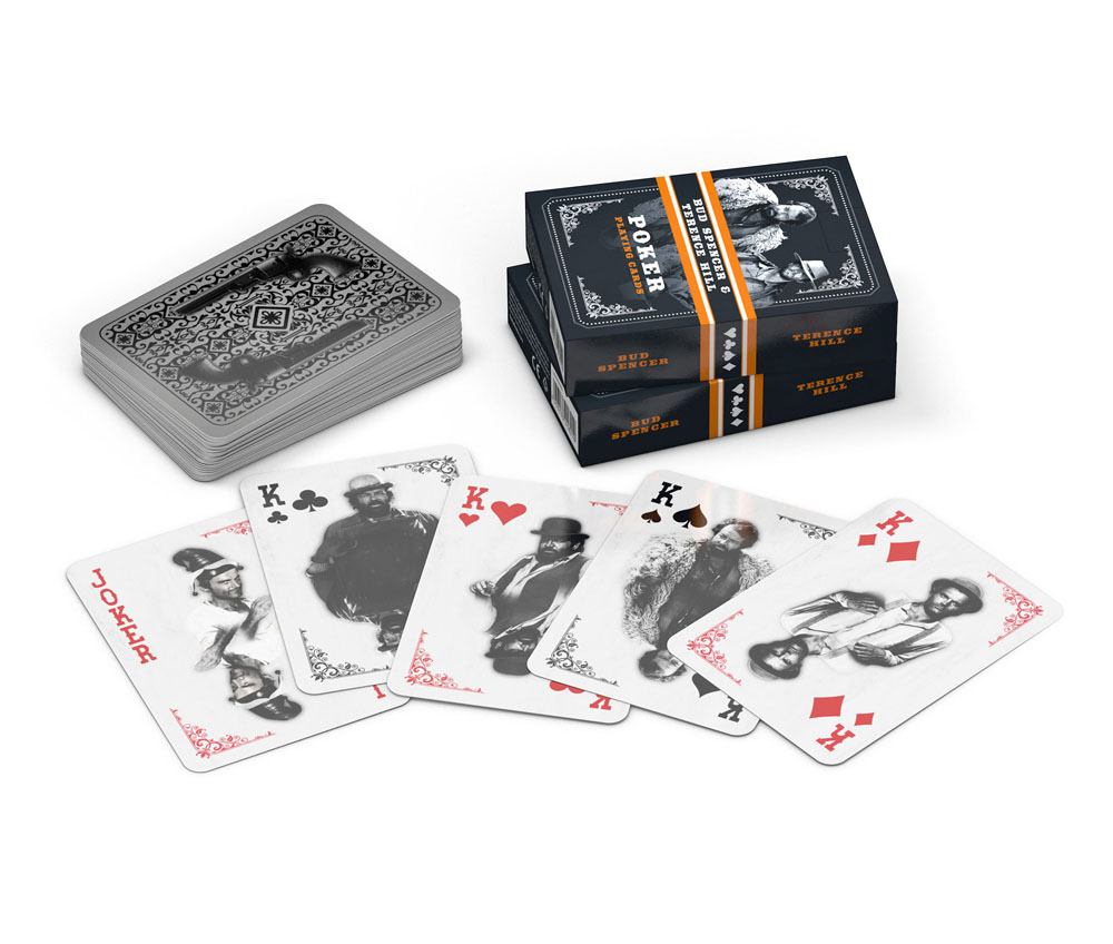 Bud Spencer & Terence Hill Baraja de cartas de poker Western