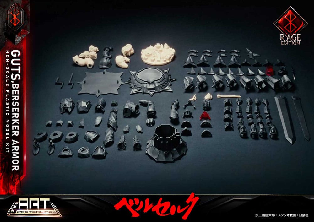 Berserk Maqueta Plastic Model Kit Build Art Masterline Guts Berserker Armor Rage 30 cm