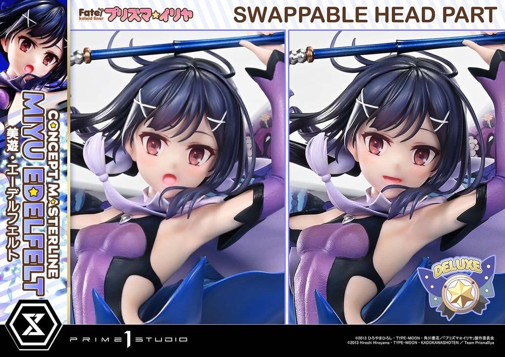 Fate/kaleid liner Prisma Illya Concept Masterline Series Estatua 1/5 Miyu Edelfelt DX Bonus Version 35 cm