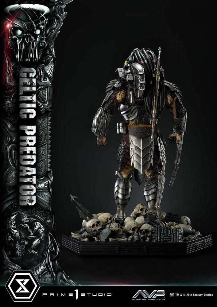 The Alien vs. Predator Estatua Museum Masterline Series 1/3 Celtic Predator 95 cm - Z POP Toys