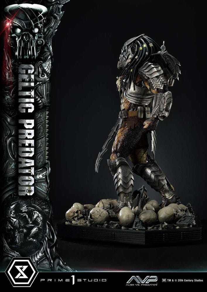 The Alien vs. Predator Estatua Museum Masterline Series 1/3 Celtic Predator Bonus Ver. 95 cm - Z POP Toys
