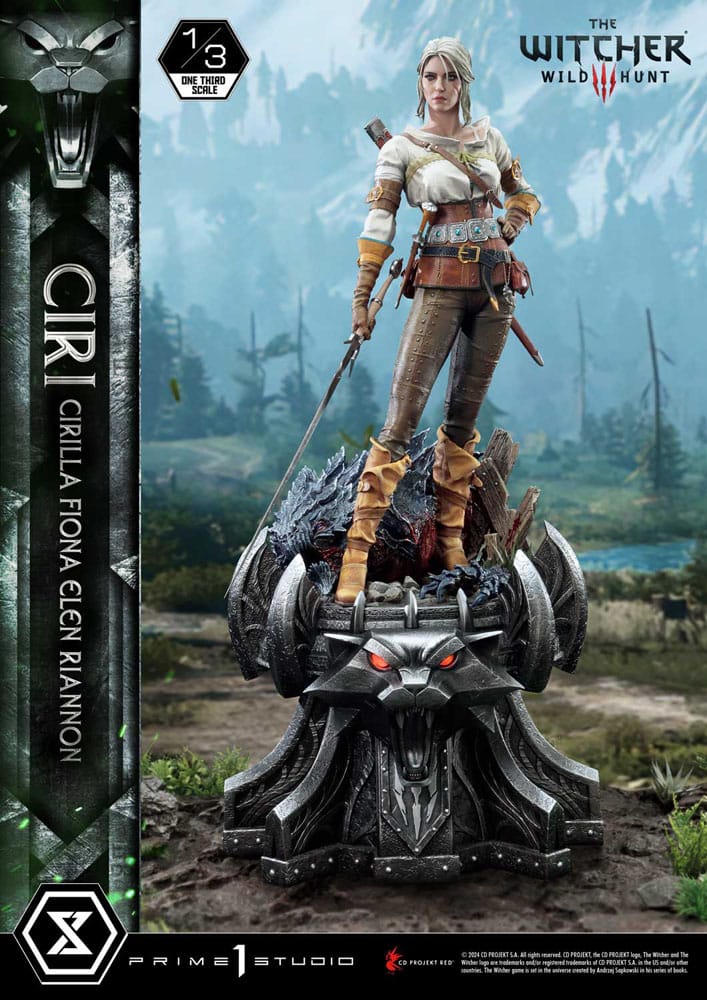 The Witcher 3: Wild Hunt Museum Masterline Estatua 1/3 Wild Hunt Ciri Fiona Elen Riannon Bonus Version 81 cm - Z POP Toys