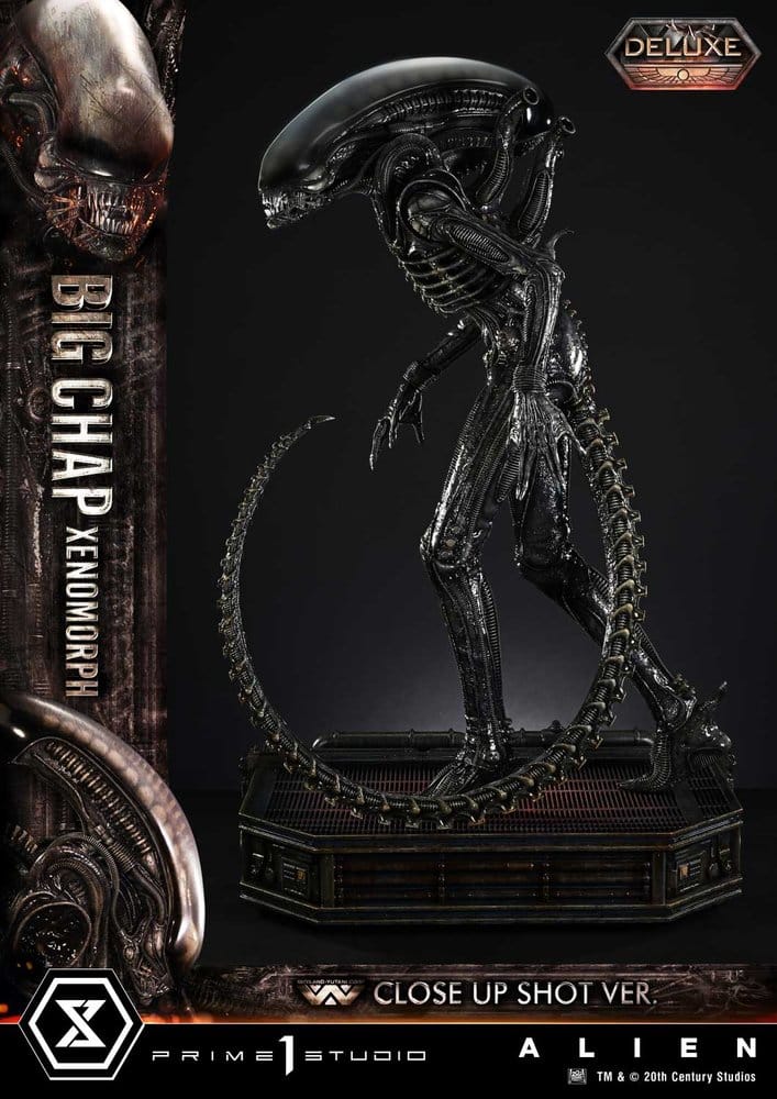 Alien (Film) Museum Masterline XL Statue 1/3 Big Chap Xenomorph Close Up Shot Ver. Deluxe Version 100 cm
