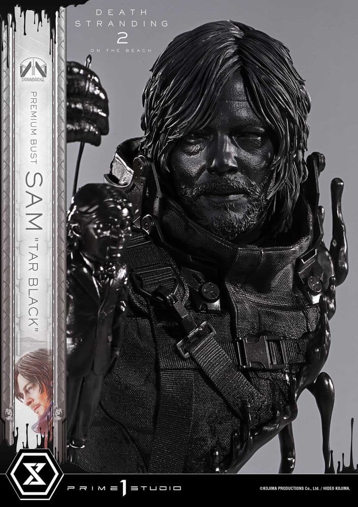 Death Stranding 2: On the Beach Busto Premium 1/3 Sam Tar Black 44 cm