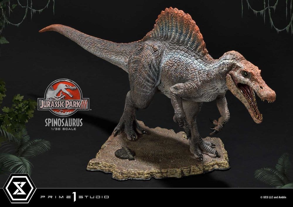 Jurassic Park III (Film) Prime Collectible Figures Estatua 1/38 Spinosaurus 24 cm