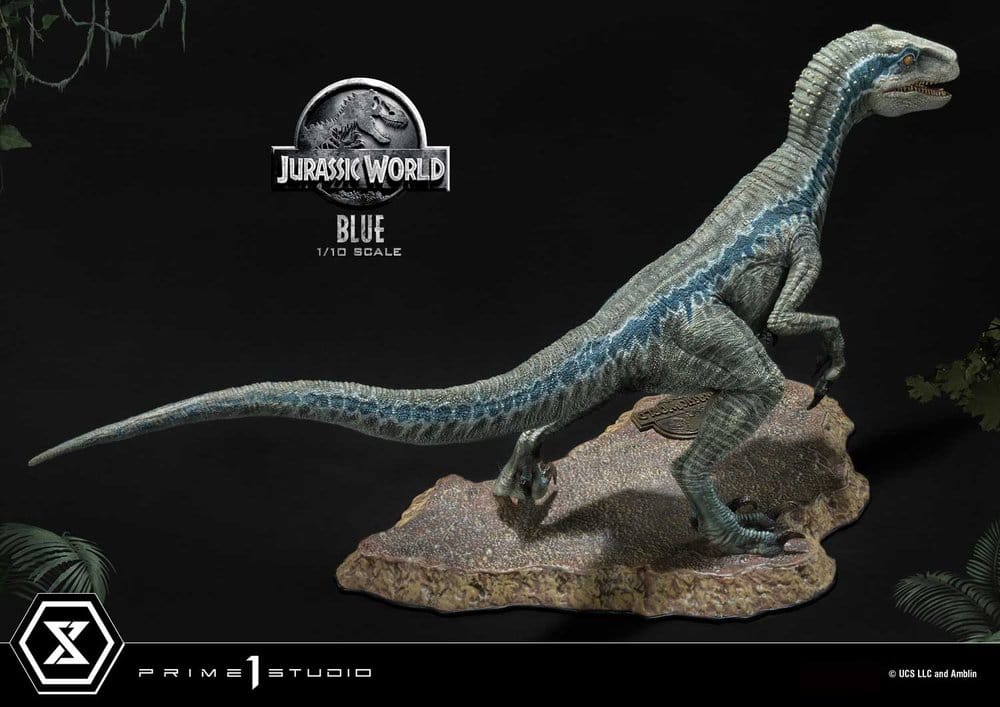Jurassic World (Film) Prime Collectible Figures Estatua 1/10 Blue 17 cm