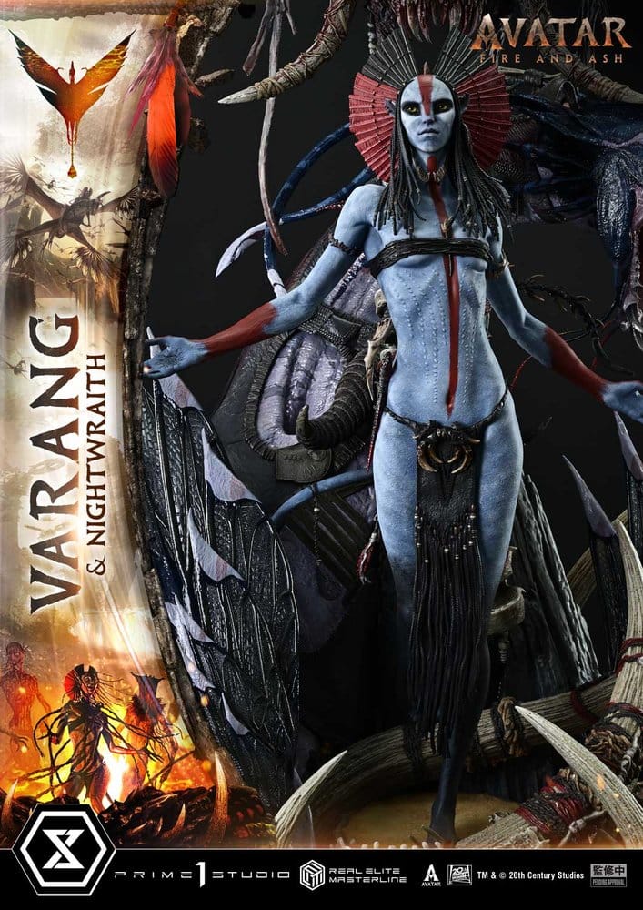 Avatar: Fire and Ash (Film) Estatua Real Elite Masterline Series 1/4 Varang & Nightwraith Avatar Legacy Collection 96 cm