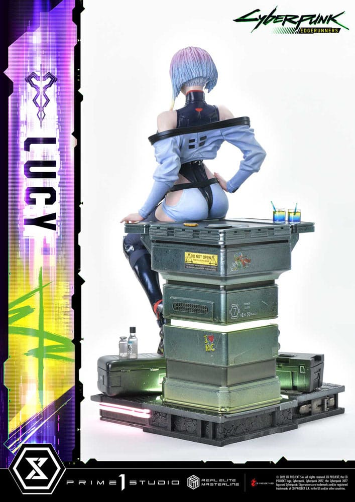 Cyberpunk: Edgerunners Estatua Real Elite Masterline Series 1/4 Lucy 50 cm - Z POP Toys