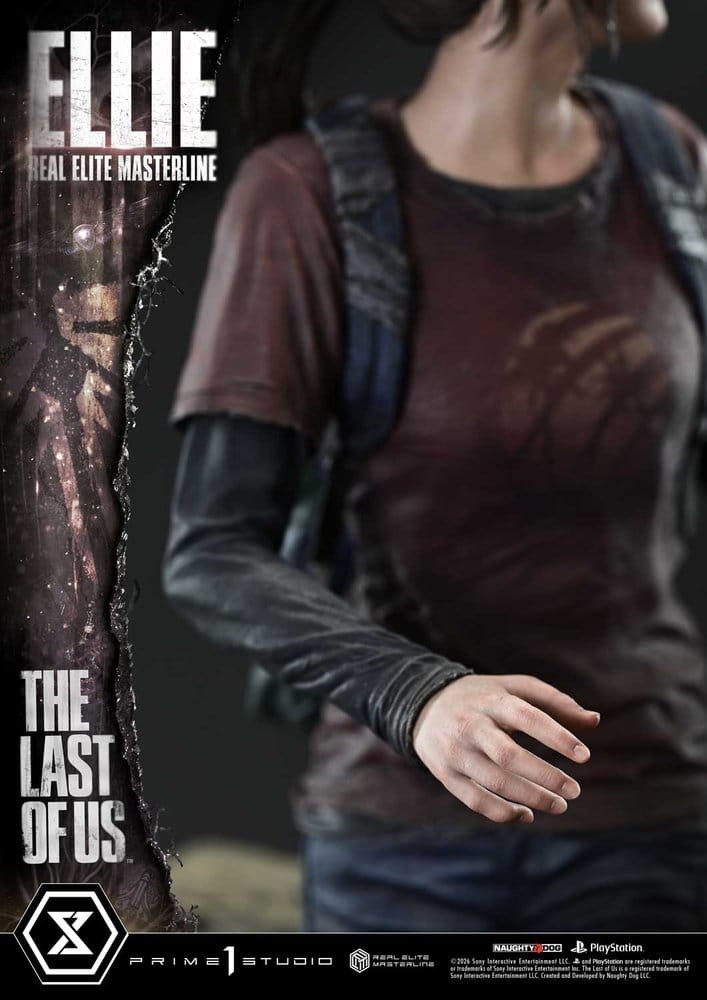 The Last of Us (Part I) Real Elite Masterline Estatua 1/4 Ellie 46 cm
