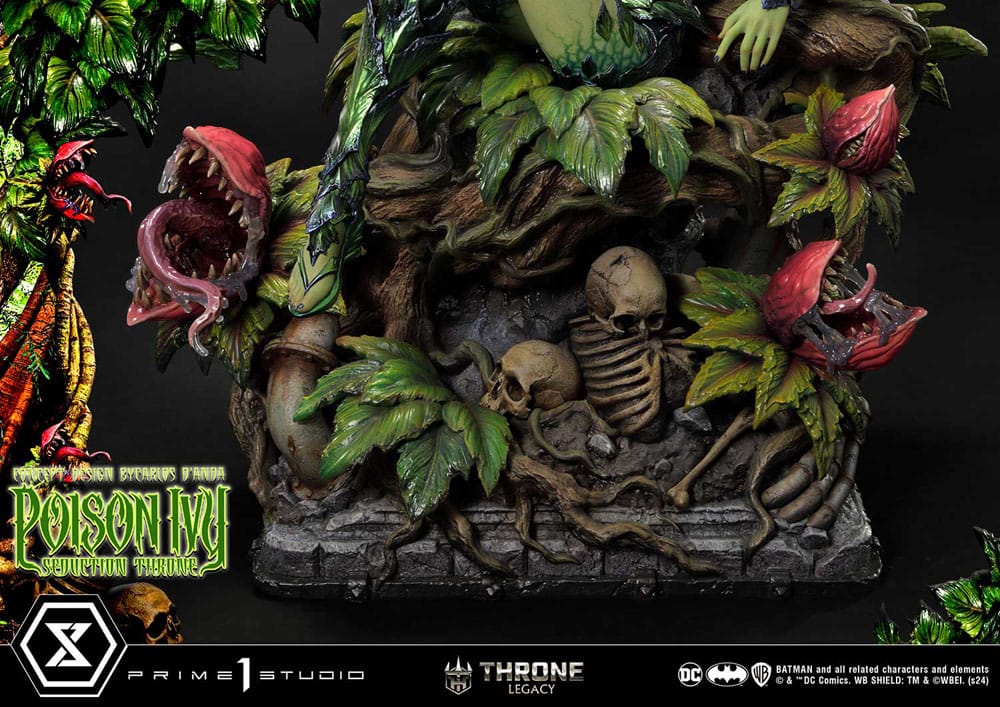 DC Comics Estatua 1/4 Throne Legacy Collection Batman Poison Ivy Seduction Throne 55 cm - Z POP Toys