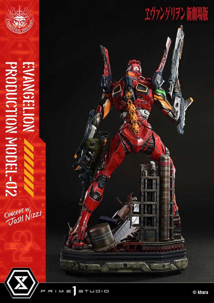 Rebuild of Evangelion Estatua Ultimate Diorama Masterline Series Evangelion Production Model-02 (Concept By Josh Nizzi) 73 cm