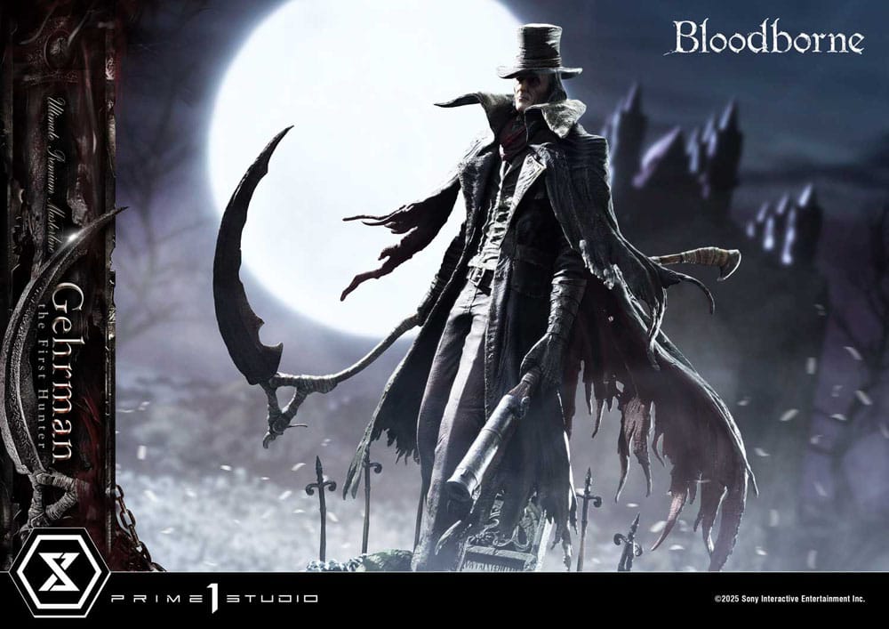 Bloodborne Estatua Ultimate Premium Masterline Series 1/4 Gehrman 68 cm