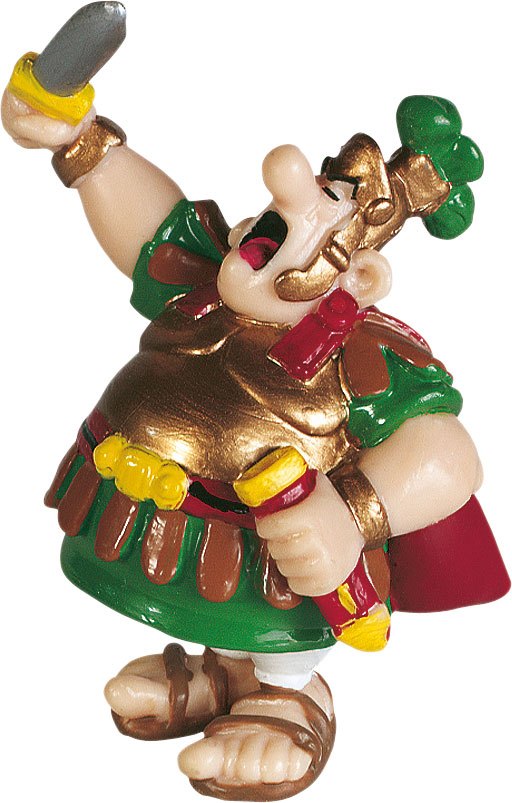 Astérix el Galo Minifigura El centurión con su espada 8 cm