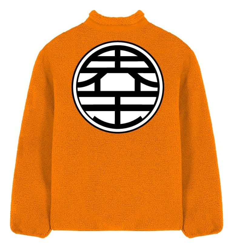 Dragon Ball Z Chaqueta Sherpa Goku Kanji Talla XXL