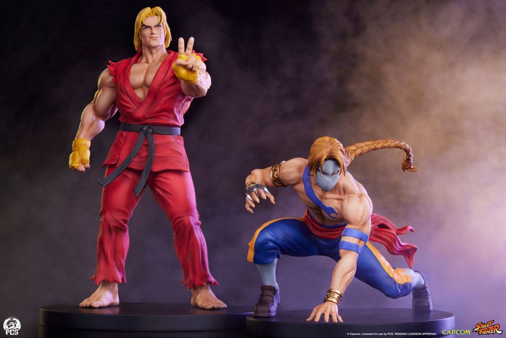 Street Fighter Street Jam Estatuas 1/10 Ken & Vega Set - Z POP Toys