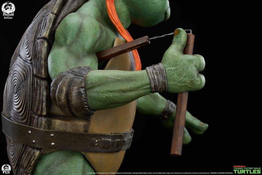 Tortugas Ninja Estatua 1/2 Michelangelo Deluxe Edition 84 cm
