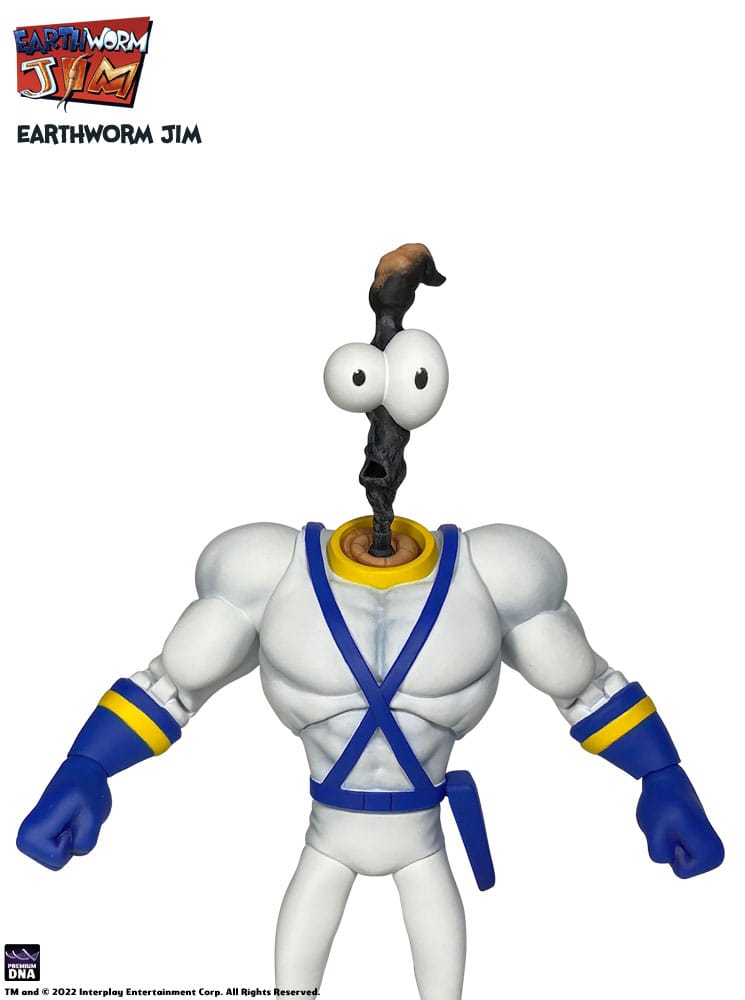Earthworm Jim Accesorios Wave 1: Worm Body & Jim Heads Accessory Pack - Z POP Toys