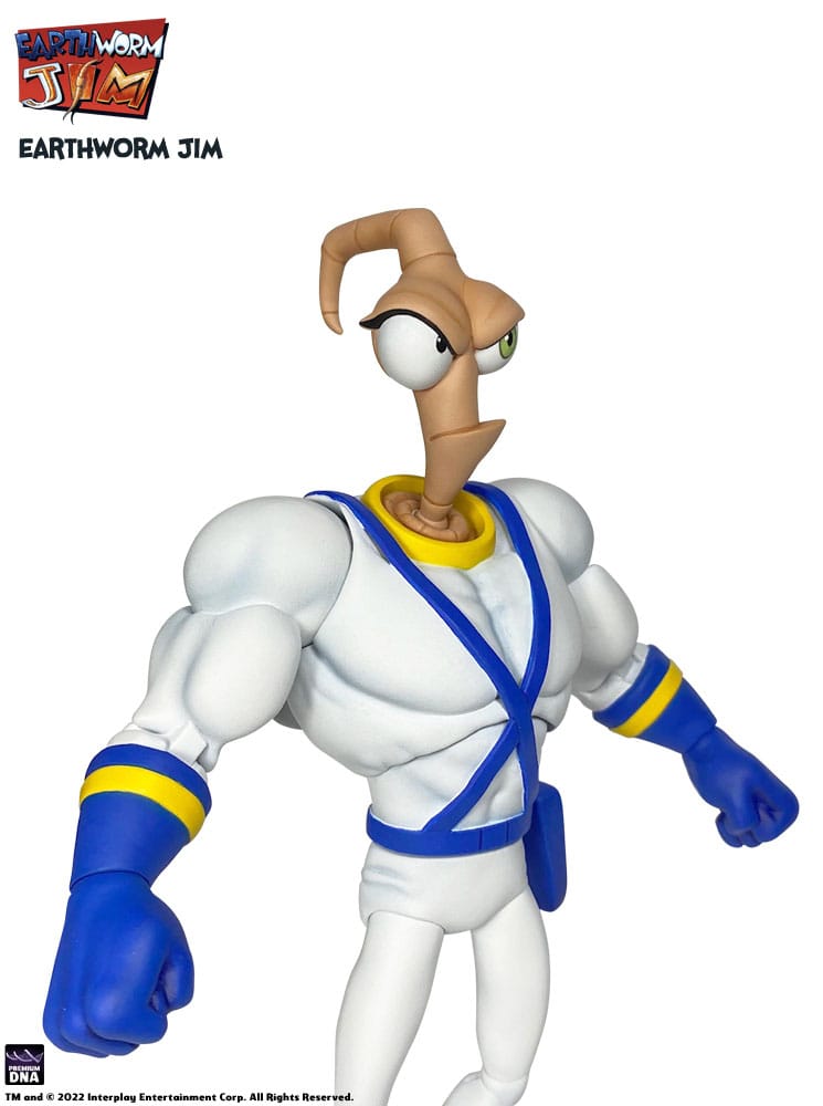 Earthworm Jim Figura Wave 1: Earthworm Jim & Snot 15 cm - Z POP Toys