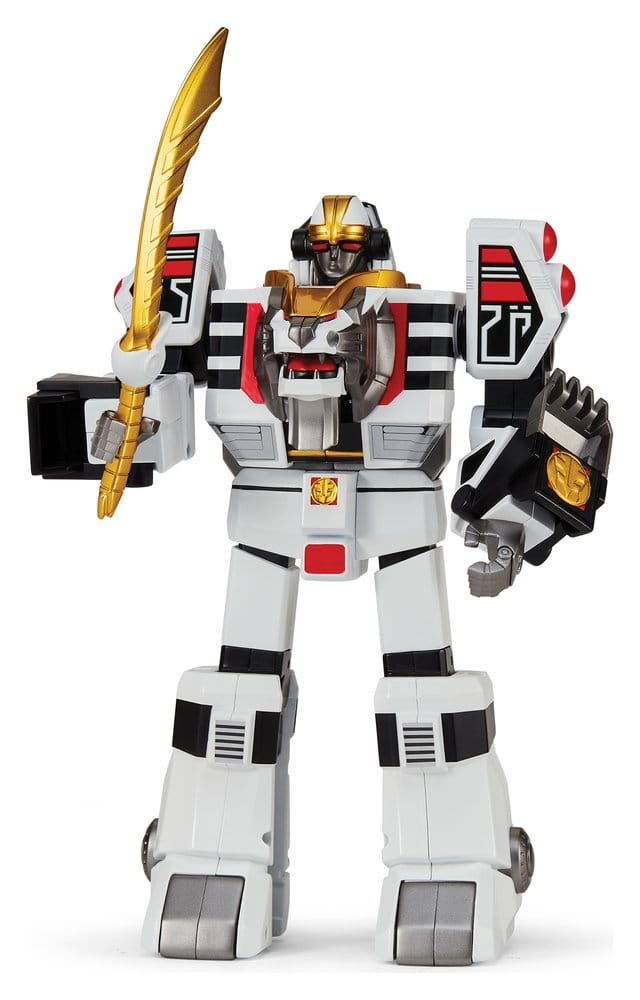 Mighty Morphin Power Rangers White Tigerzord Figura 25 cm