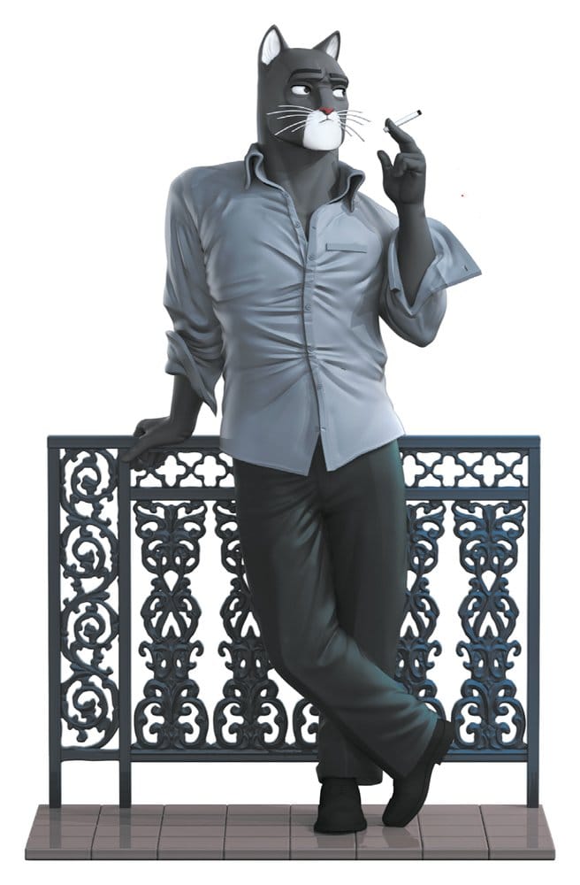 Blacksad Resin Estatua Blacksad on the Balcony 24 cm