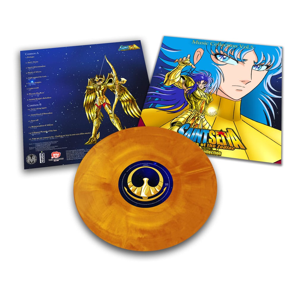 Saint Seiya Music Collection Vinilo Vol. 5 - Z POP Toys