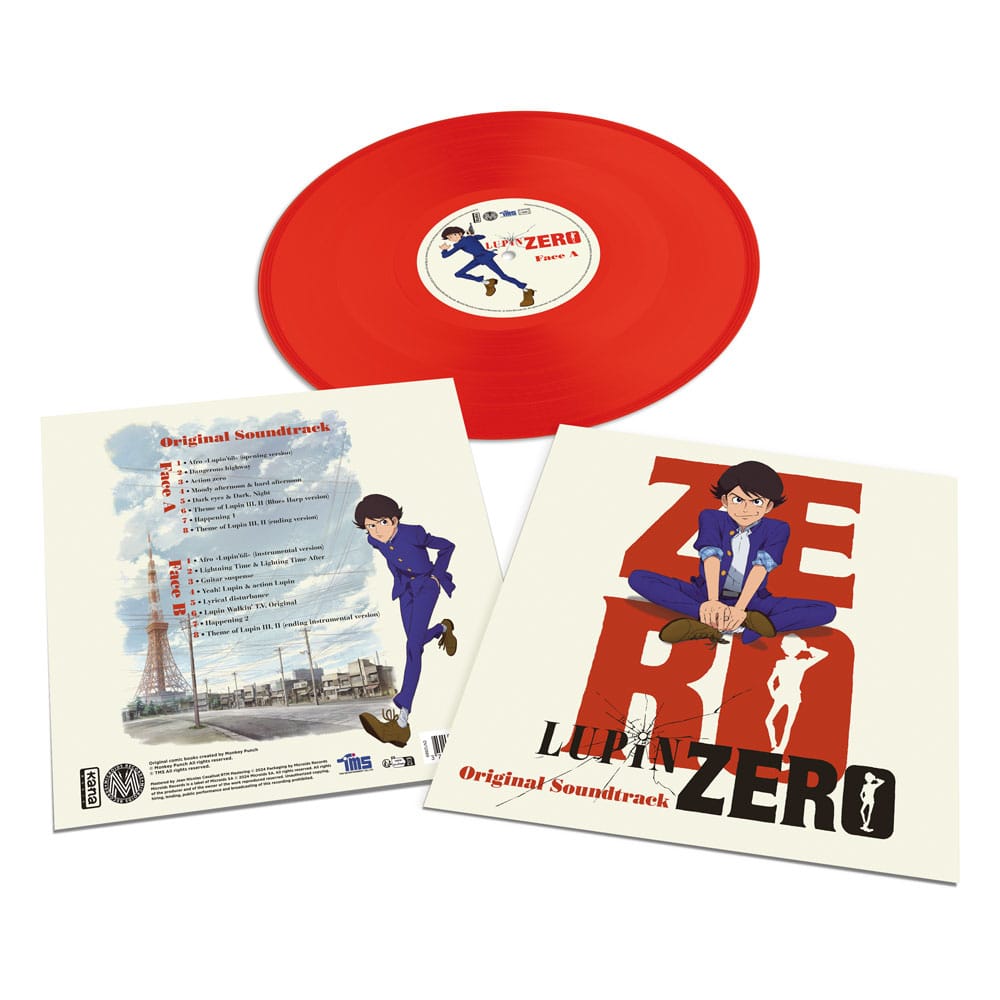 Lupin Zero Best Selection Track Vinilo rojo