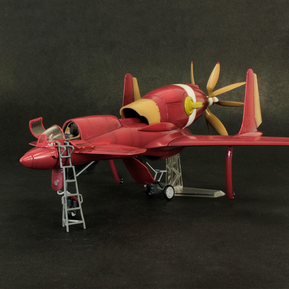 Royal Space Force: The Wings of Honnêamis Plastic Model Kit 1/72 Honneamise Oukoku Air Force Fighter Schira-DOW 3rd (Single Seat Type) 21 cm - Z POP Toys