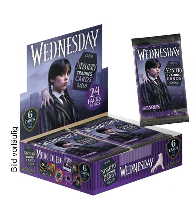 Miércoles Trading Cards Flow Pack Box (24) - Z POP Toys