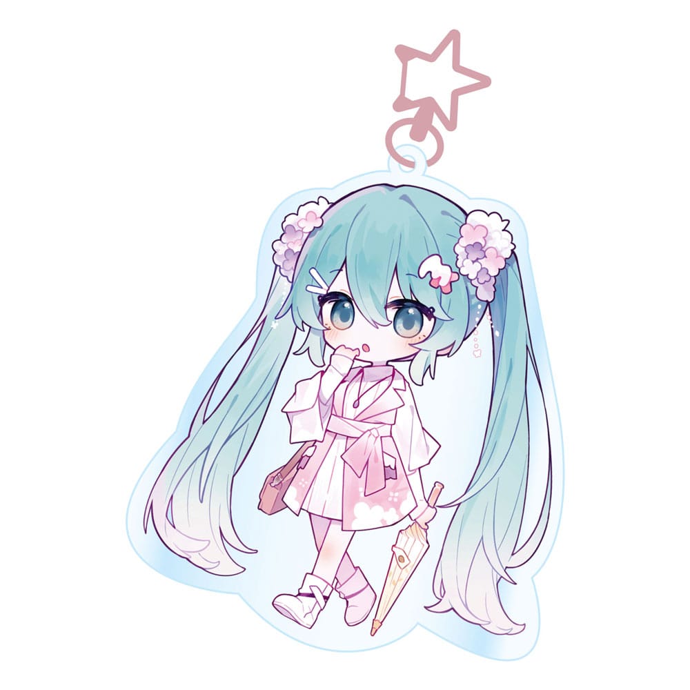 Hatsune Miku Llavero acrilico Kawaii Summer Time - Z POP Toys