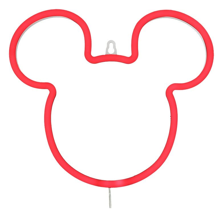 Disney Lámpara de pared Mickey LED Neon