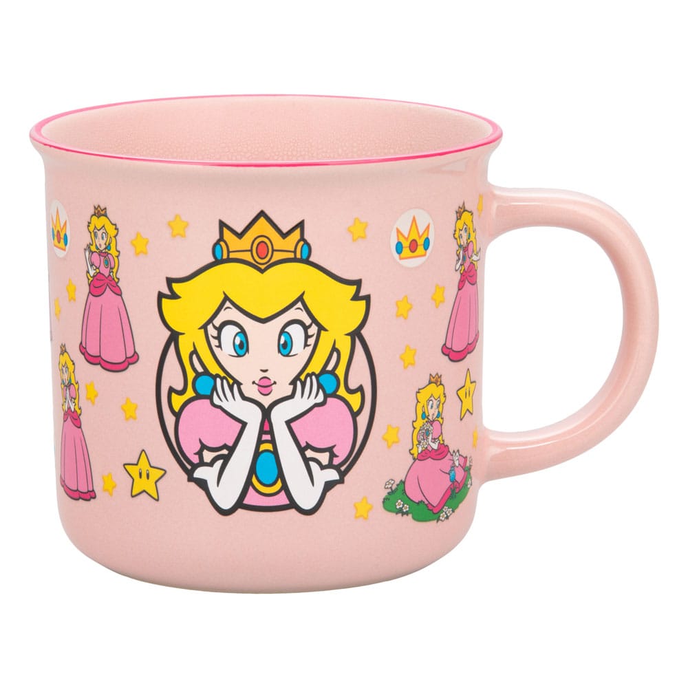 Super Mario Taza sensitiva al calor Princess Peach