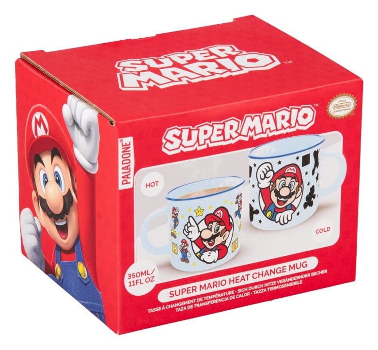 Super Mario Taza sensitiva al calor Mario