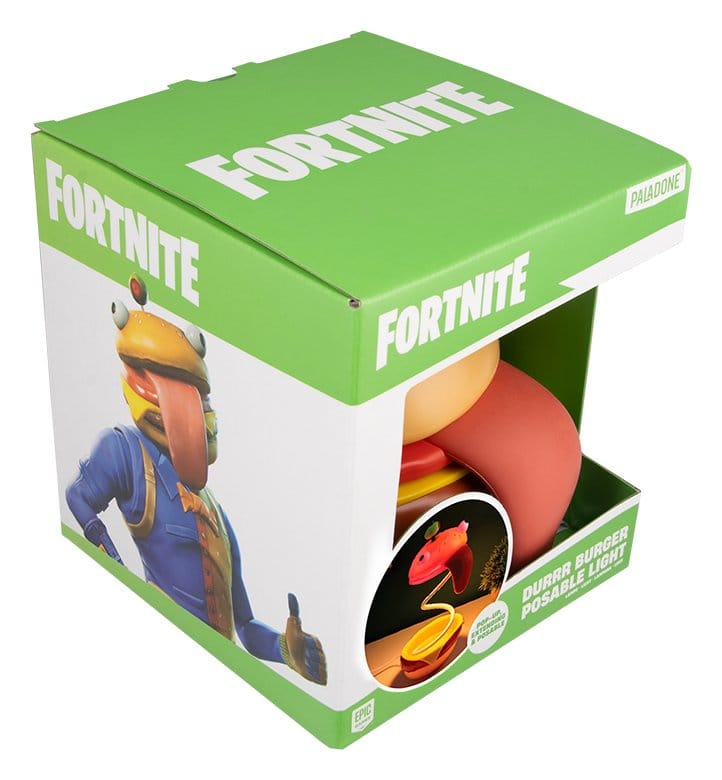 Fortnite Lámpara Durrr Burger Posable 30 cm