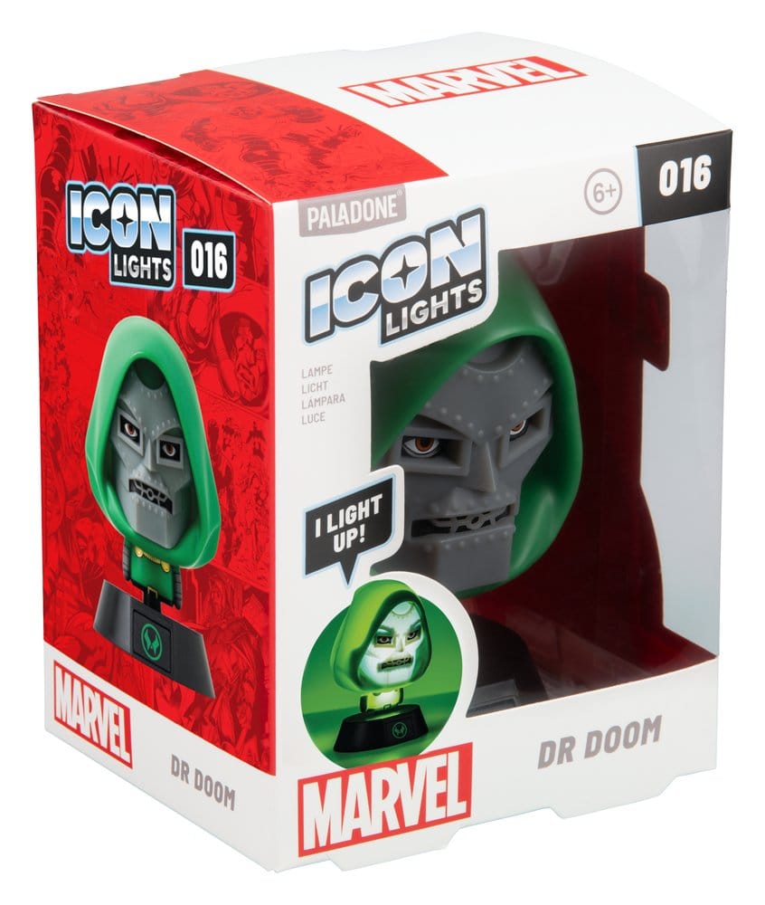 Marvel Universe Icon Lámpara Dr Doom 11 cm