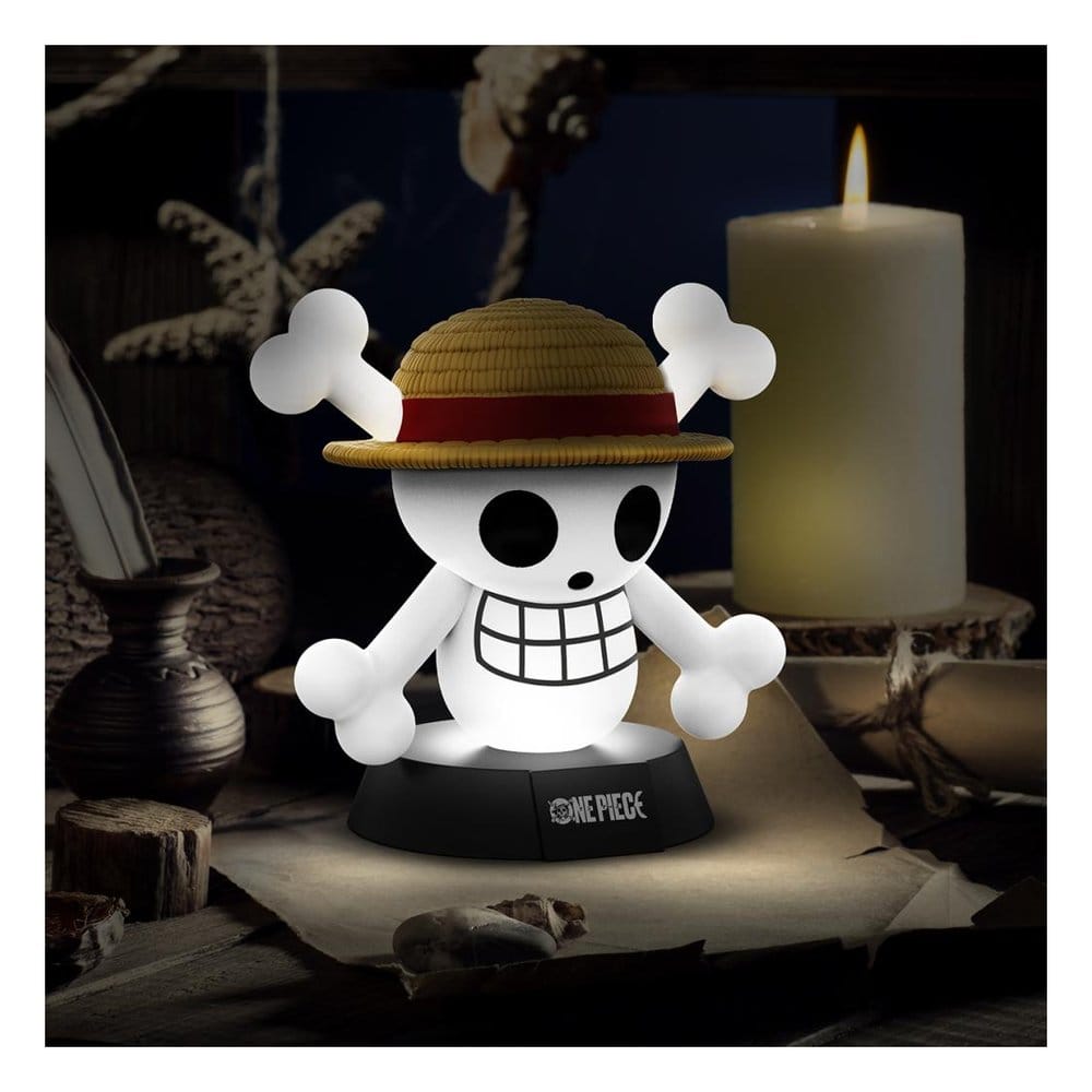 One Piece Lámpara Icon Jolly Roger