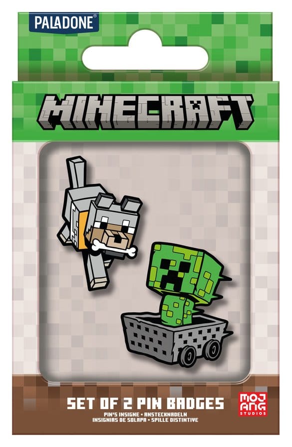 Minecraft Chapa Pack de 2