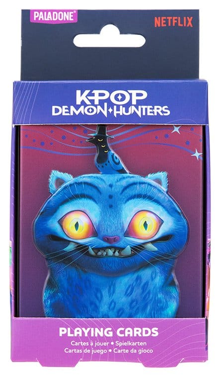 KPop Demon Hunters Baraja de Naipes en Lata